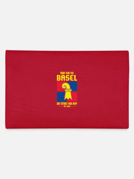 BASEL - Federtasche - Rot - Hinten