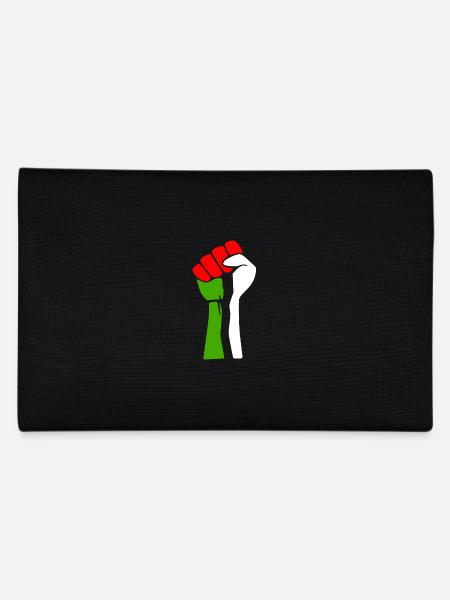 Free palestine - Pencil Case - black - Back