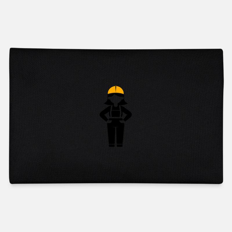 Construction Worker Woman Pencil Case