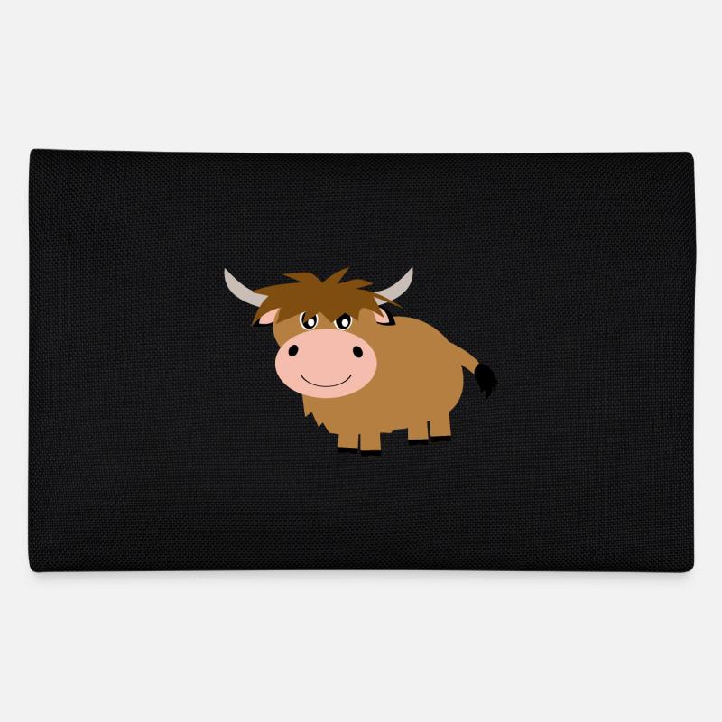 Schottisches Hochlandrind Federtasche