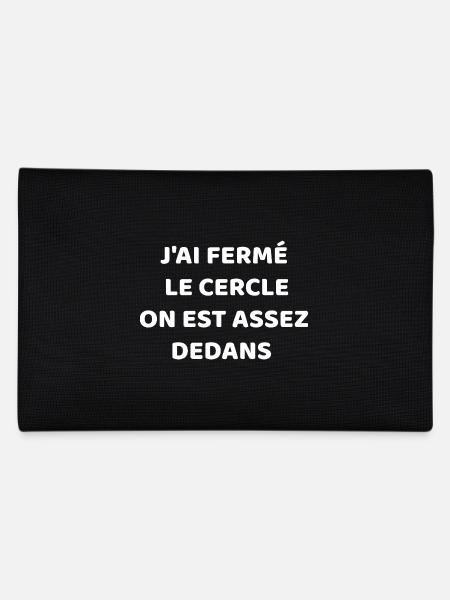 I closed the circle - Pencil Case - black - Back