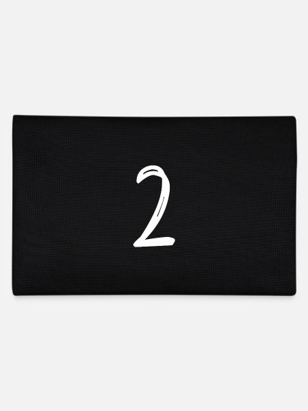 2 JAHRE. 2. JUBILÄUM. GEBURTSTAG 2 JAHRE. 2 - Federtasche - Schwarz - Hinten