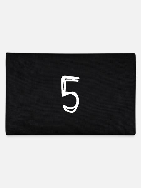 5 JAHRE. 5-JÄHRIGES JUBILÄUM. GEBURTSTAG 5 JAHRE. FÜNF - Federtasche - Schwarz - Hinten