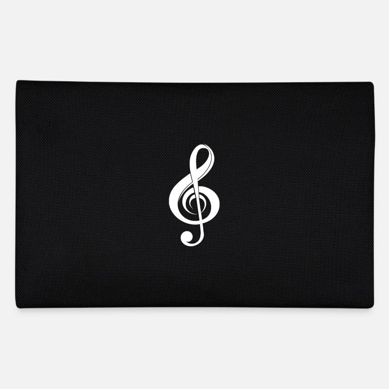 Curved Music Clef Pencil Case