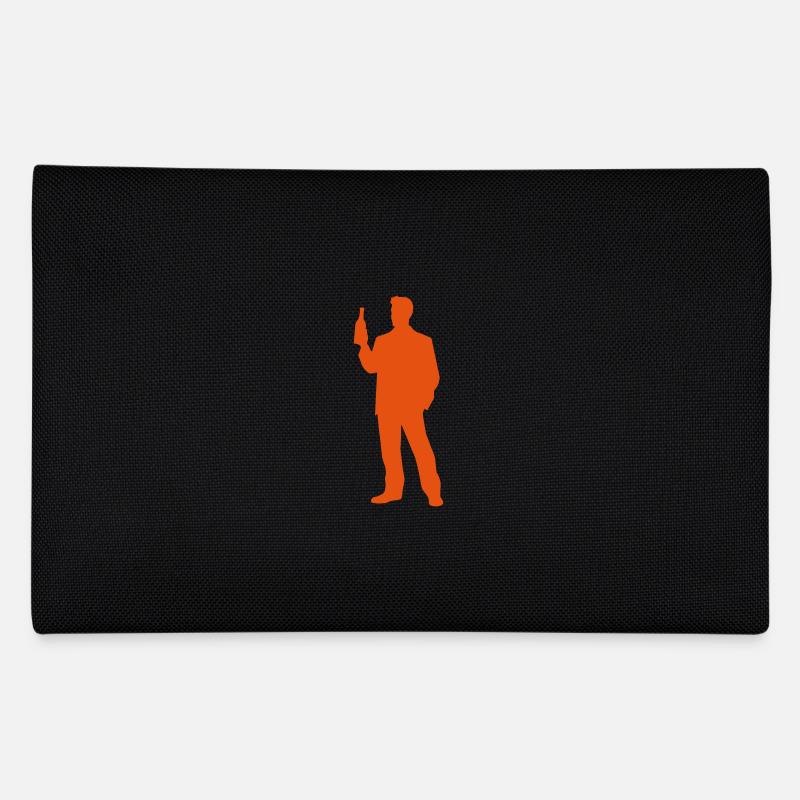 Bachelor Party Celebration Bottle Silhouette Pencil Case