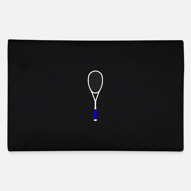 Raquette de squash Tennis Multicolore Blanc Bleu Trousse