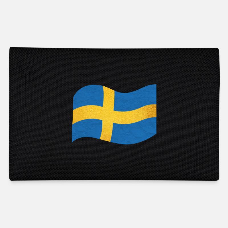 Le drapeau de la Suède Sverige Trousse