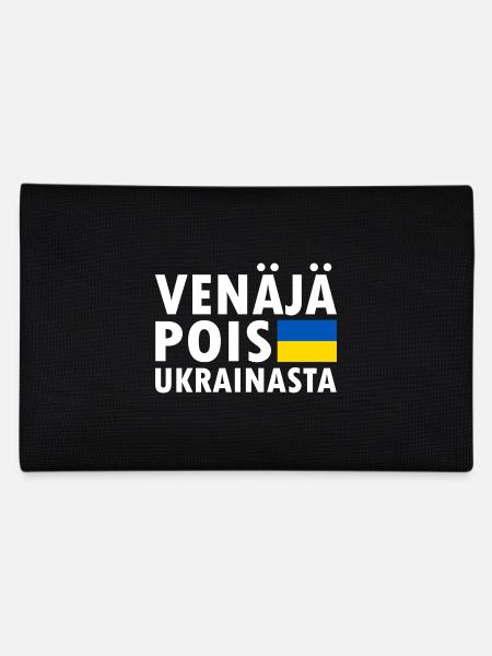 venäjä pois ukrainasta - Federtasche - Schwarz - Hinten