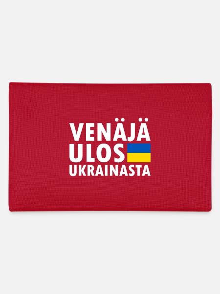 venäjä ulos ukrainasta - Federtasche - Rot - Hinten