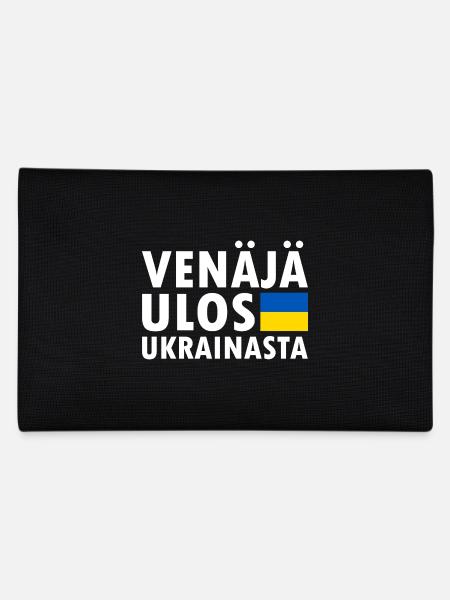 venäjä ulos ukrainasta - Pencil Case - black - Back