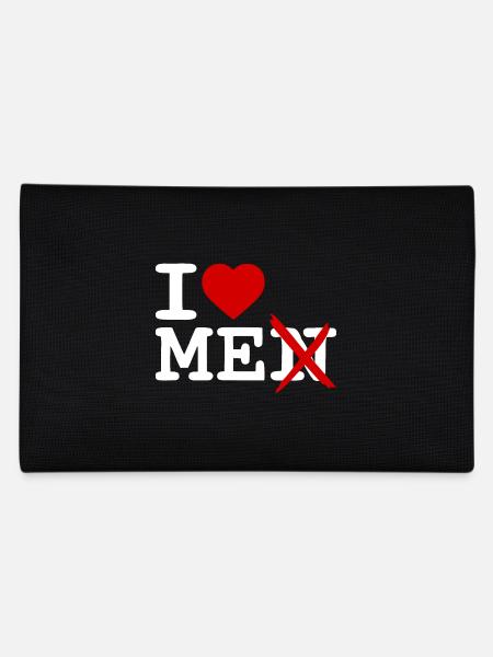 I love me - Pencil Case - black - Back