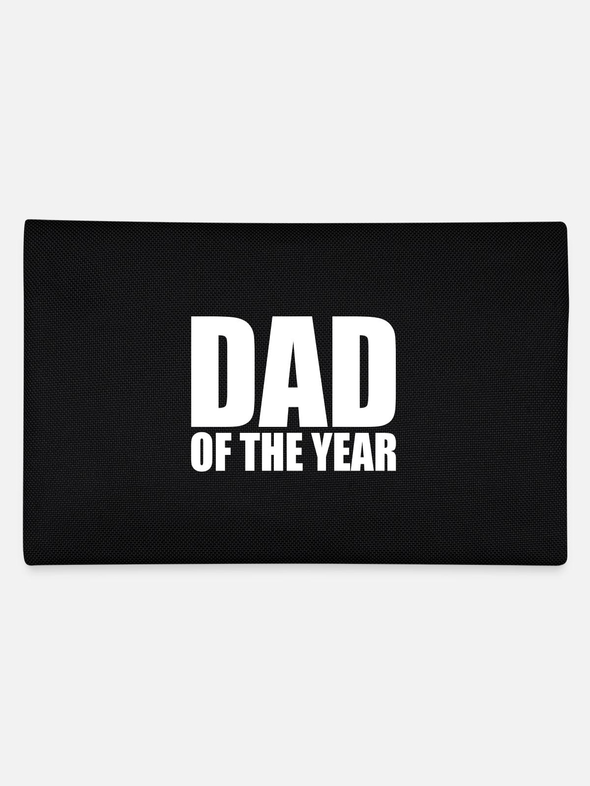 Dad of the year - Pencil Case - black - Back