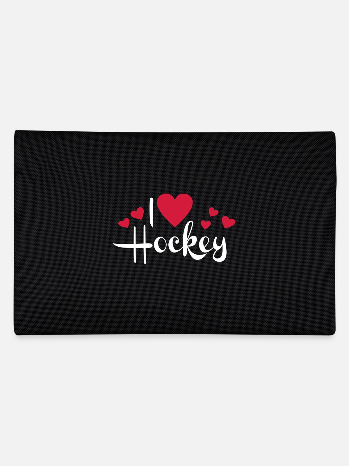 Hockey - Federtasche - Schwarz - Hinten