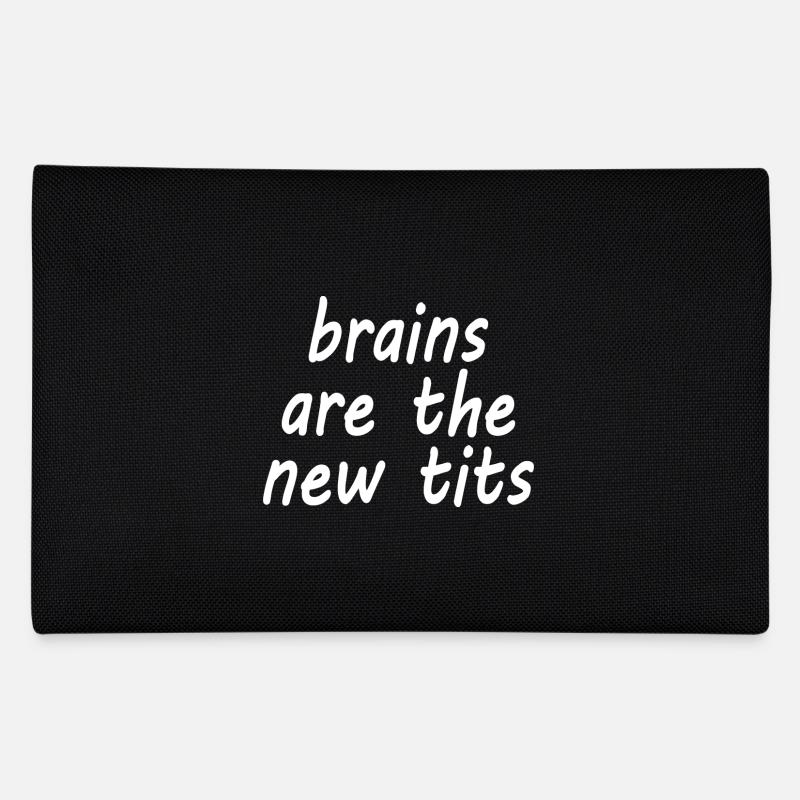 brains are the new tits Pencil Case