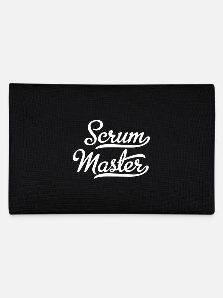 Scrum Master - Federtasche - Schwarz - Hinten