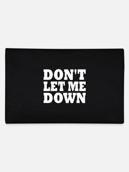 Don't let me down - Trousse - noir - Dos