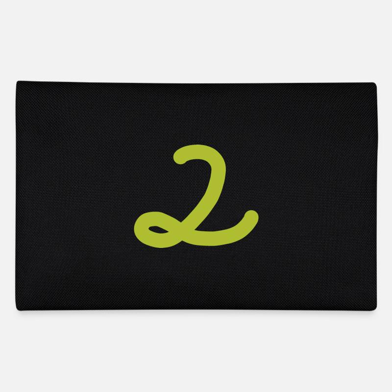 2 Nummer zwei Zahl Federtasche