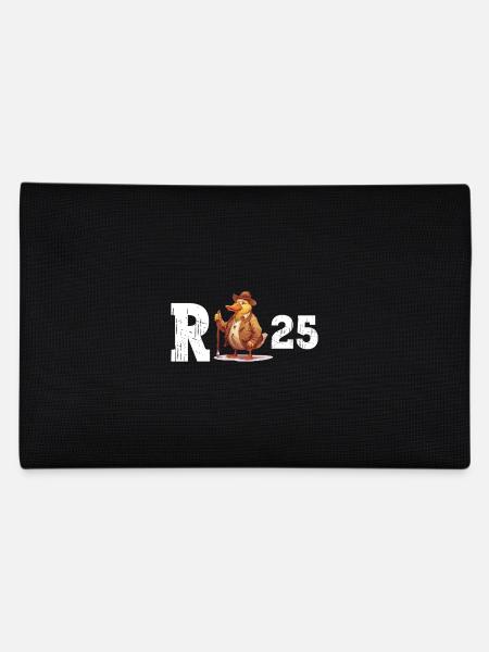 Pension 2025 Duck Pensioner Retired Funny - Pencil Case - black - Back