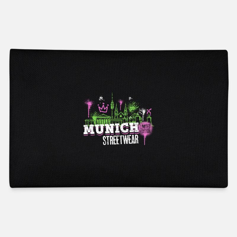 Munich Munich Skyline Ville Allemagne Graffiti Trousse
