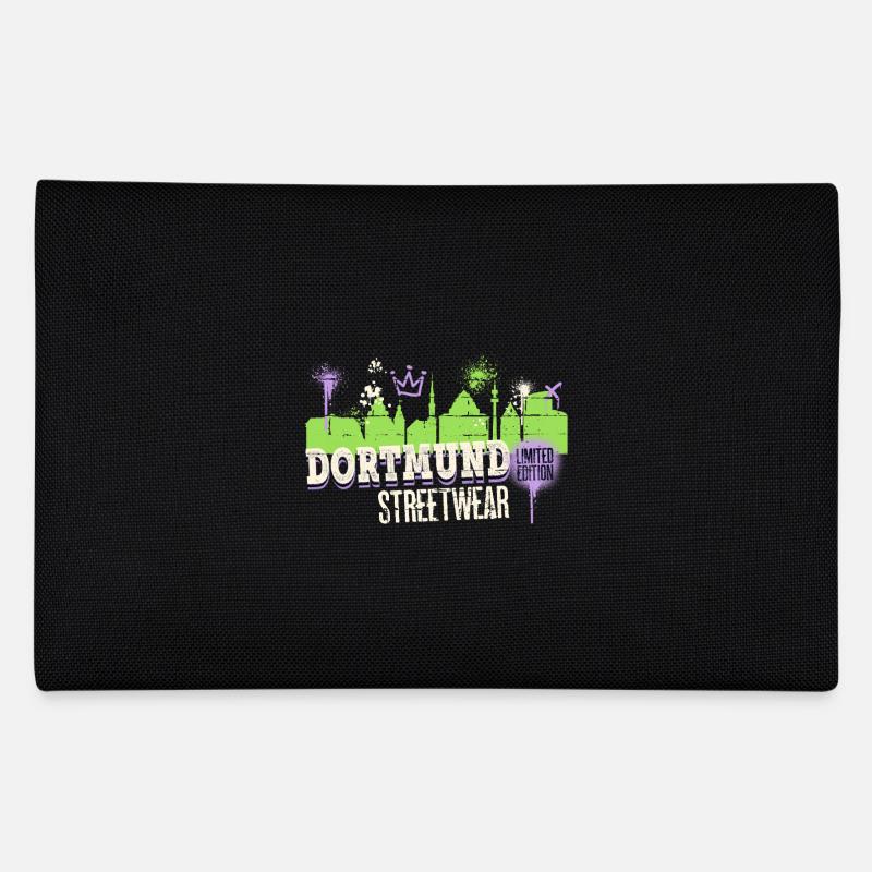 Dortmund, Skyline, ville, Allemagne, graffiti Trousse