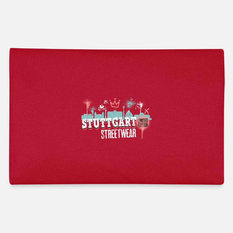 Stuttgart Skyline Stadt Deutschland Graffiti Kunst Federtasche