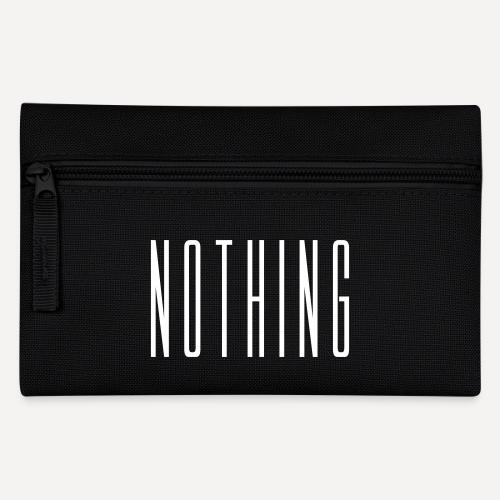 Typoshirt – Nothing - Federtasche