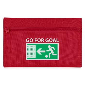 Go for Goal | Tor | Fussball | Soccer - Trousse - rouge - Devant
