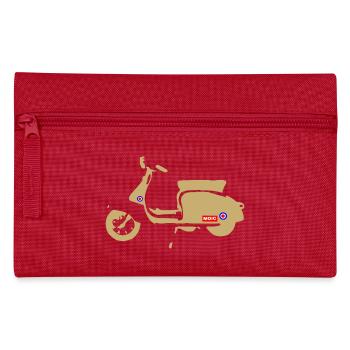 Retro Scooter - Pencil Case - red - Front