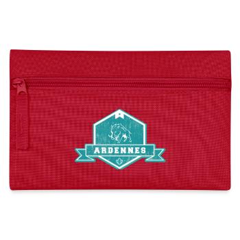 Ardenne Ardennes Fanion Sanglier - Trousse - rouge - Devant