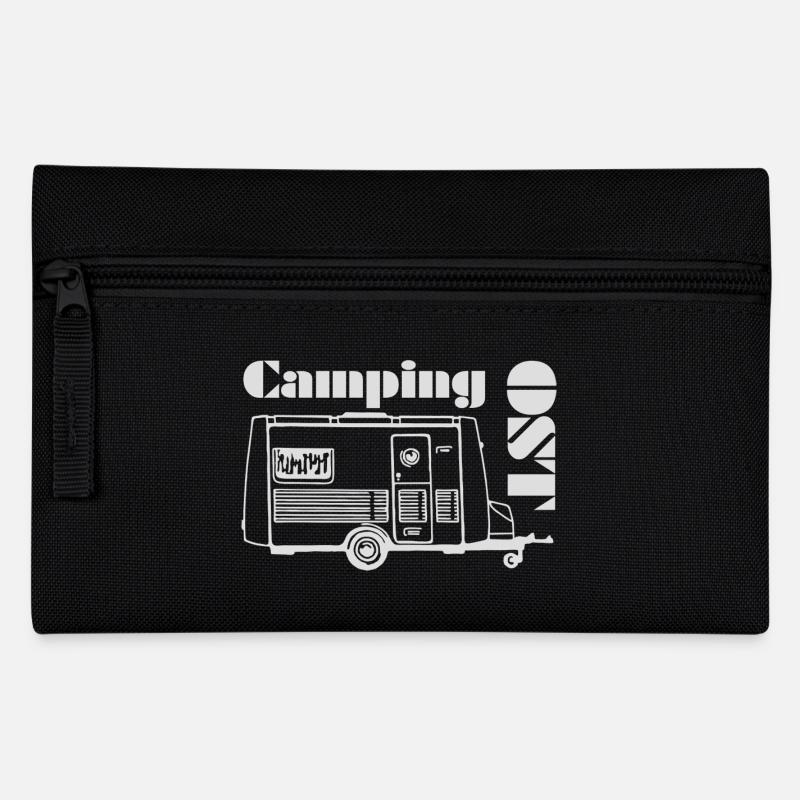 DDR Wohnwagen Intercamp - Federtasche - Schwarz