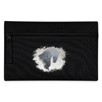 Equineart - Federtasche - Schwarz - Vorne