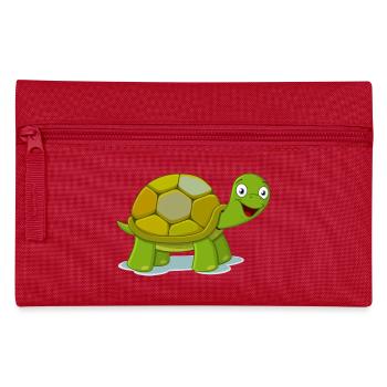 sea turtle tortoise schildkroete5 - Federtasche - Rot - Vorne