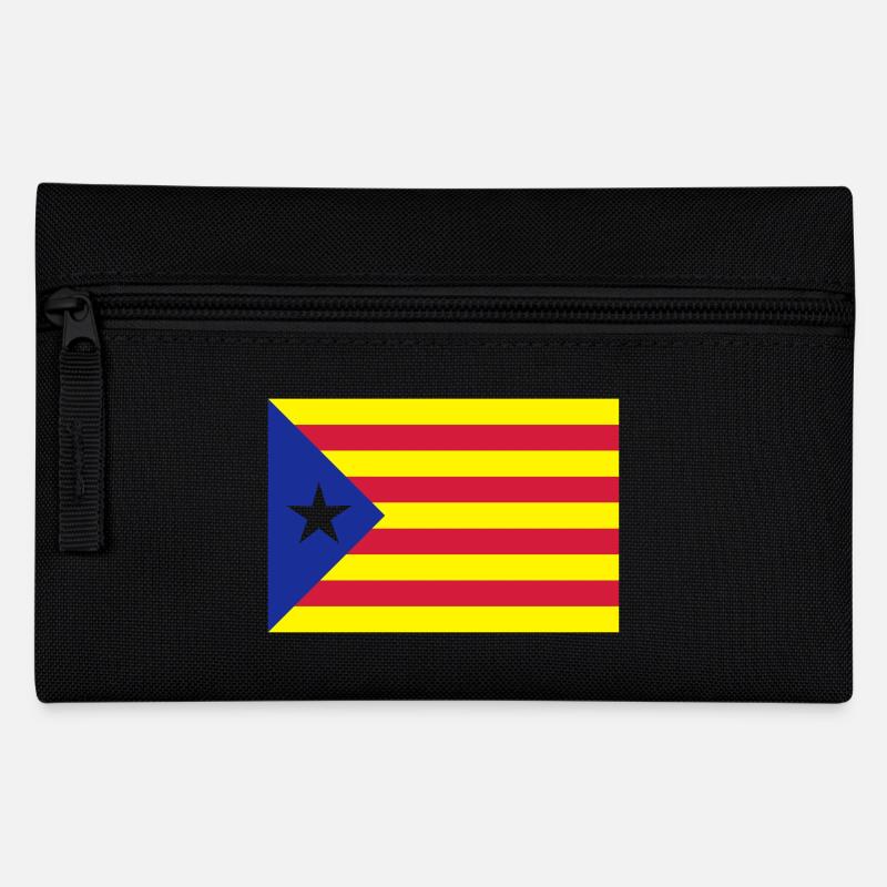Catalunya Flag - Pencil Case - black