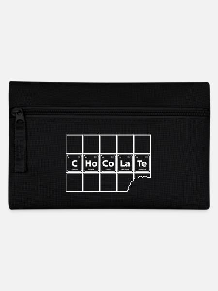 chocolate Periodensystem Element Genie - Federtasche - Schwarz