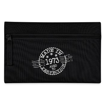 MADE IN 1973 AGED TO PERFECTION - Pencil Case - black - Front