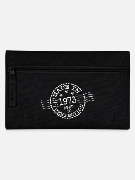 MADE IN 1973 AGED TO PERFECTION - Pencil Case - black
