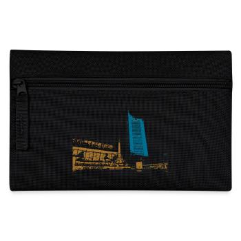 Leipzig Gewandhaus Uni Riese Geschenkidee - Federtasche - Schwarz - Vorne