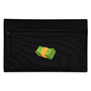 Cadeau de paquet d'argent comptant - Trousse - noir - Devant