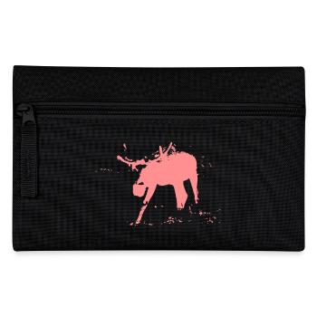 Elk Shirt / / Sweden Shirt / / Norway T Shirt - Pencil Case - black - Front