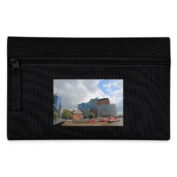 Hamburger Konzerthaus - Federtasche - Schwarz - Vorne