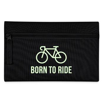 Born To Ride (Racing Bicycle / Bike) - Pencil Case - black - Front