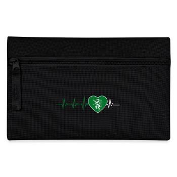 STEIERMARK WAPPEN STEIRER GRÜNES HERZ GESCHENK - Federtasche - Schwarz - Vorne