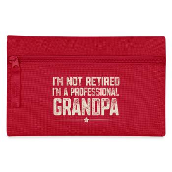 Grandfather - Pencil Case - red - Front