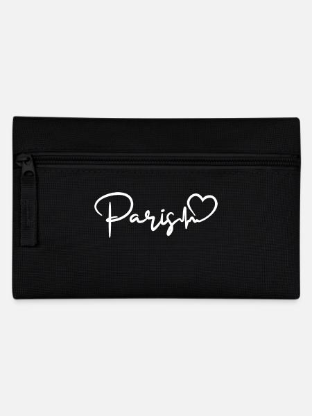 Paris Herzschlag Frankreich Liebe - Federtasche - Schwarz