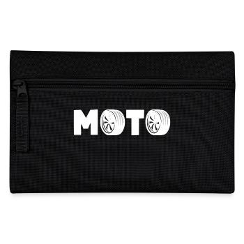 Moto Motorsport racing tyres - Pencil Case - black - Front
