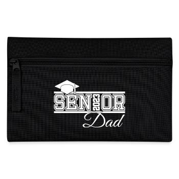 Senior 2023 Vater Stolzer Vater des Absolventen - Federtasche - Schwarz - Vorne