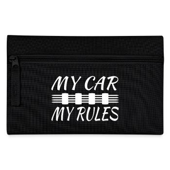 Car - Pencil Case - black - Front
