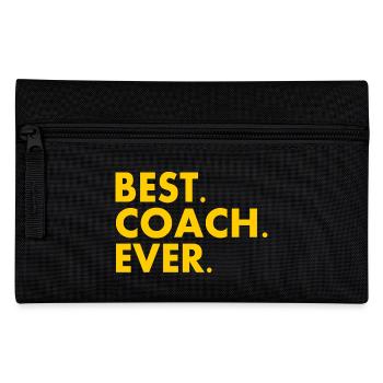 Best coach ever - Pencil Case - black - Front