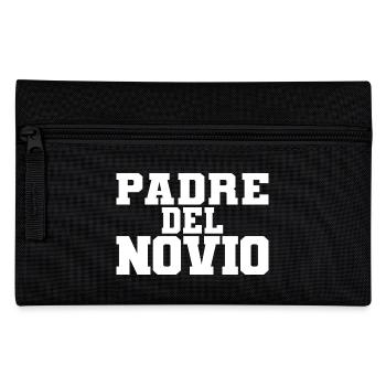 Padre del Novio Groom's Father Wedding Gift - Pencil Case - black - Front