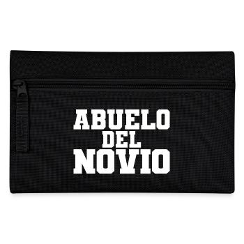 Abuelo del Novio Groom's Grandpa Wedding Gift - Pencil Case - black - Front